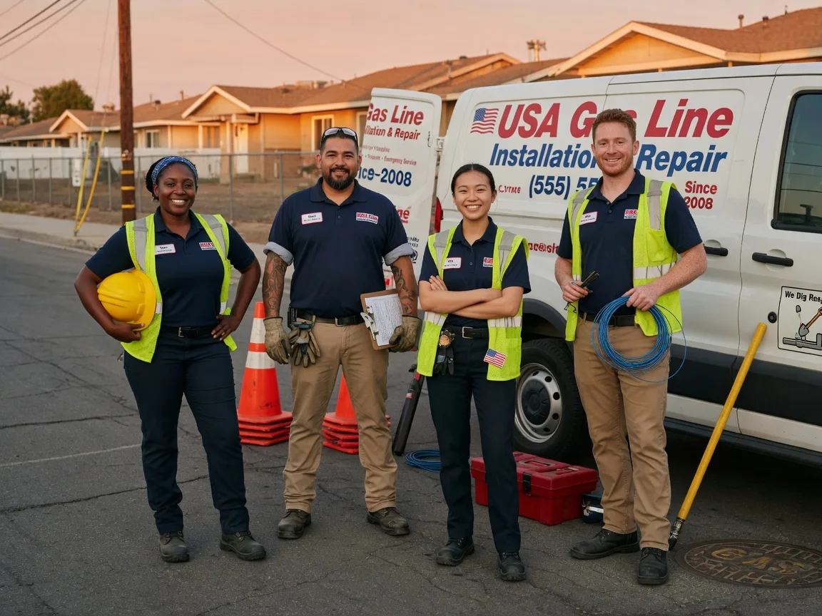 Gas Line Installation company in Peridot, AZ